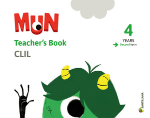 4AÑOS 2DO TRIMESTRE TEACHERŽS GUIDE + STICKERS MUN SANTILLANA