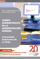 CUERPO ADMINISTRATIVO DE LA ADMINISTRACIÓN GENERAL DE LA COMUNIDAD AUTÓNOMA DE L