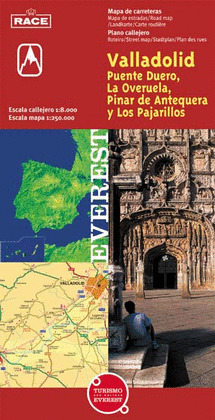 PLANO CALLEJERO VALLADOLID (INC.MAPA DE CARRETERAS)