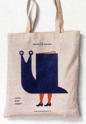 TOTE BAG CARACOL LENTO PERO SEGURO