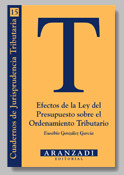 EFECTOS LEY PRESUPUESTO  ORDENAMIENTO TRIBUTARIO