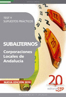 TEST Y SUP PRACTICOS SUBALTERNOS CORPORACIONES LOCALES