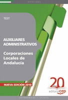AUXILIARES ADMINISTRATIVOS CORPORACIONES LOCALES ANDALUCÍA. TEST