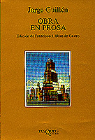 OBRA EN PROSA -GUILLEN-