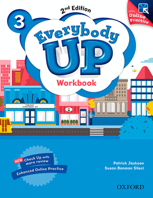 EVERYBODY UP 3 WORKBOOK WITH ONLINE PRACTICE (2ND EDITION)
