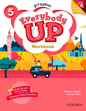 EVERYBODY UP 5 WORKBOOK WITH ONLINE PRACTICE (2ND EDITION)