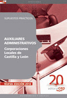 AUXILIARES ADMINISTRATIVOS CORPORACIONES LOCALES DE CASTILLA Y LEÓN. SUPUESTOS P
