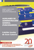 AUXILIARES DE ADMINISTRACIÓN GENERAL DEL CABILDO INSULAR DE GRAN CANARIA (FUNCIO