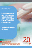 ENFERMERO/A DE ATENCIÓN CONTINUADA EN ATENCIÓN PRIMARIA. SERVICIO ARAGONÉS DE SA