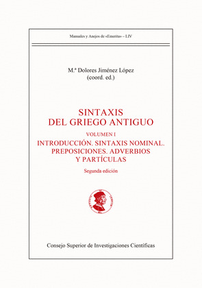 SINTAXIS DEL GRIEGO ANTIGUO