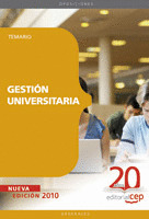 GESTIÓN UNIVERSITARIA. TEMARIO