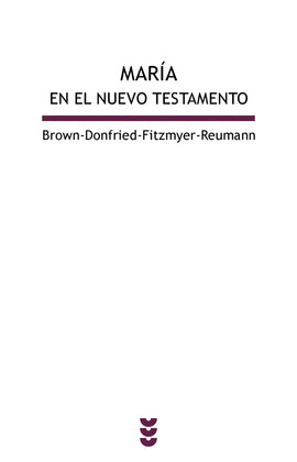 BEB49. MARIA EN EL NUEVO TESTAMENTO