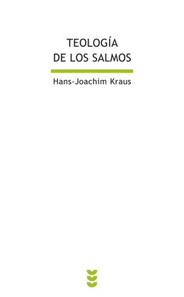 BEB52. TEOLOGIA DE LOS SALMOS