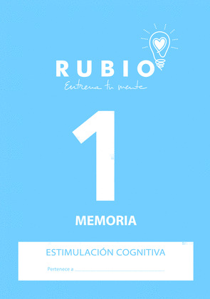 ESTIMULACION COGNITIVA: MEMORIA 1