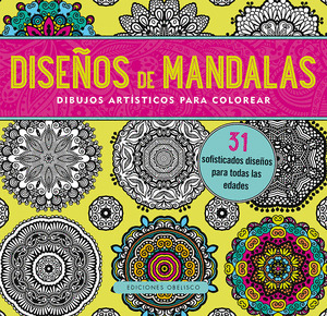 DISEÑO DE MANDALAS. CUADERNO PARA COLOREAR