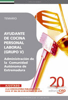 AYUDANTE DE COCINA, PERSONAL LABORAL (GRUPO V) DE LA ADMINISTRACIÓN DE LA  COMUN