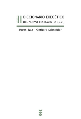 BEB91. DICC.EXEGETICO N.TESTAMENTO, II