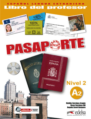 ELE. PASAPORTE 2 (A2). LIBRO PROFESOR (INC.2 CD-AU