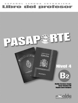 PASAPORTE B2 PROFESOR+CD
