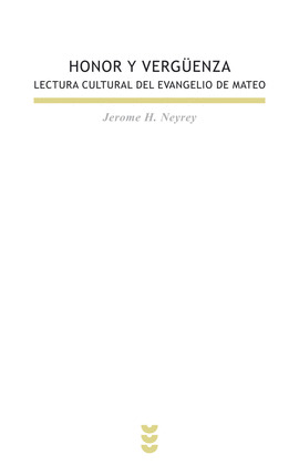 HONOR Y VERGUENZA