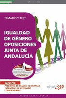 TEMARIO Y TEST IGUALDAD DE GÉNERO OPOSICIONES JUNTA DE ANDALUCÍA