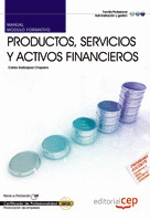 MANUAL PRODUCTOS, SERVICIOS Y ACTIVOS FINANCIEROS. CERTIFICADOS DE PROFESIONALID