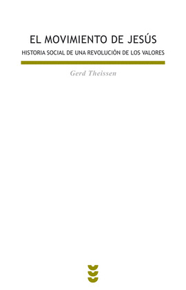 BEB118. EL MOVIMIENTO DE JESUS. Hª SOCIAL DE UNA REVOLUCION