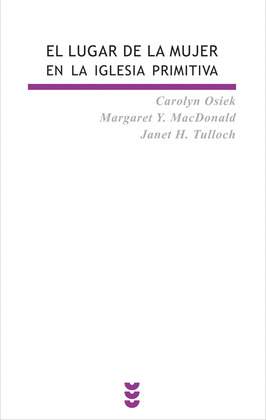 BEB122. EL LUGAR DE LA MUJER EN LA IGLESIA PRIMITIVA