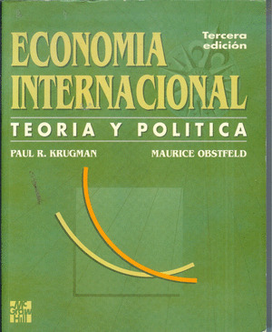 ** ECONOMIA INTERNACIONAL -KRUGMAN-