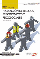 MANUAL PREVENCIÓN DE RIESGOS ERGONÓMICOS Y PSICOSOCIALES. CUALIFICACIONES PROFES