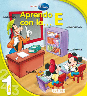 APRENDO CON LA E (LEO CON DISNEY) (N.1)
