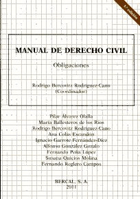MANUAL DE DERECHO CIVIL. OBLIGACIONES