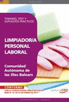 LIMPIADOR/A. PERSONAL LABORAL COMUNIDAD AUTÓNOMA DE LAS ILLES BALEARS. TEMARIO,