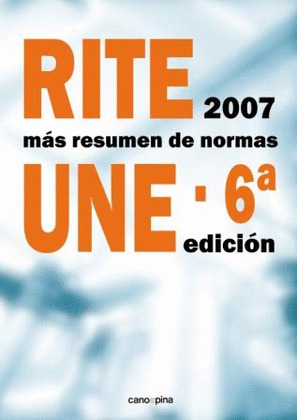 RITE+RESUMEN DE NORMAS UNE