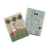 SET DE 2 CUADERNOS COSIDOS BRIANDA CABALLO Y GACELAS
