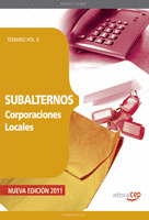 TEMARIO VOL.II SUBALTERNOS CORPORACIONES LOCALES