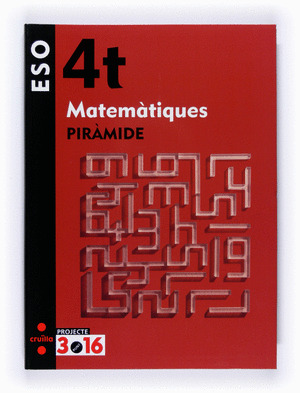4ESO MATEMÀTIQUES. PIRÀMIDE. PROJECTE 3.16