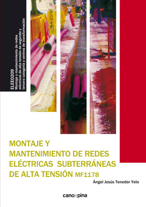 MONTAJE Y MANTENIMIENTO DE DE REDES ELECTRICAS SUBTERRANEAS DE ALTA TENSION (MF1
