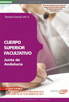 CUERPO SUPERIOR FACULTATIVO DE LA JUNTA DE ANDALUCÍA. TEMARIO COMÚN VOL. II.