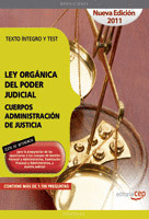 TEXTO INTEGRO-TEST LEY ORGANICA PODER JUDICIAL CUERPOS ADMINISTRACION JUSTICIA
