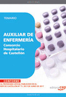 AUXILIAR DE ENFERMERÍA CONSORCIO HOSPITALARIO DE CASTELLÓN. TEMARIO