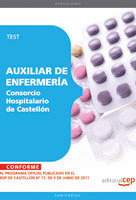 AUXILIAR DE ENFERMERÍA CONSORCIO HOSPITALARIO DE CASTELLÓN. TEST