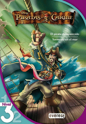 PIRATAS DEL CARIBE 1. EL PIRATA DESAPARECIDO. TORMENTA EN EL MAR. LECTURA NIVEL