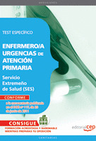 ENFERMERO/A URGENCIAS DE ATENCION PRIMARIA SERVICIO EXTREMEÑO DE SALUD.TEST ESPE