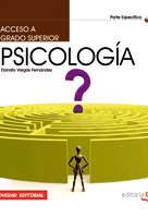 ACCESO A CICLOS FORMATIVOS DE GRADO SUPERIOR, PSICOLOGIA. PARTE ESPECIFICA