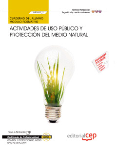 CUADERNO DEL ALUMNO ACTIVIDADES DE USO PÚBLICO Y PROTECCIÓN DEL MEDIO NATURAL (M