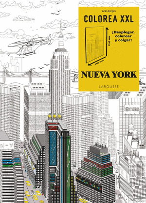 NUEVA YORK. COLOREA XXL. ARTE-TERAPIA