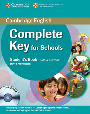 COMPLETE KEY FOR SCHOOLS STUDENT'S BOOK PACK WITHOUT ANSWERS (KET)
