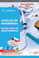 AUXILIAR DE ENFERMERÍA DEL SERVICIO VASCO DE SALUD-OSAKIDETZA. TEST ESPECÍFICO