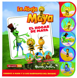LA ABEJA MAYA. EL HOGAR DE MAYA (CARTON CON PESTAÑ